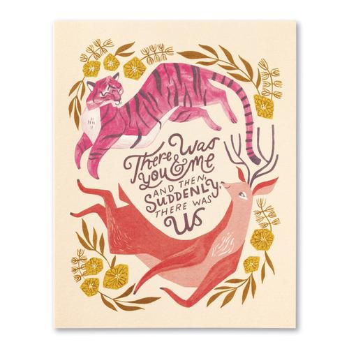 Greeting Card: There Was You & Me