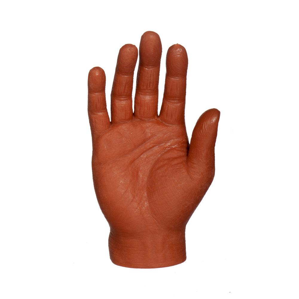 Dark Skin Tone 5 Finger Hands Bulk- No Box 