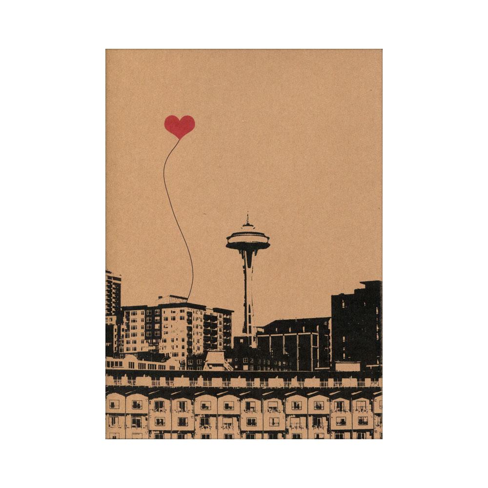  Seattle Greeting Card : Space Needle