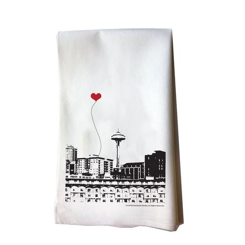 Seattle Space Needle Tea Towel