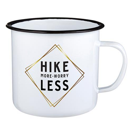 Enamel Mug: Hike More