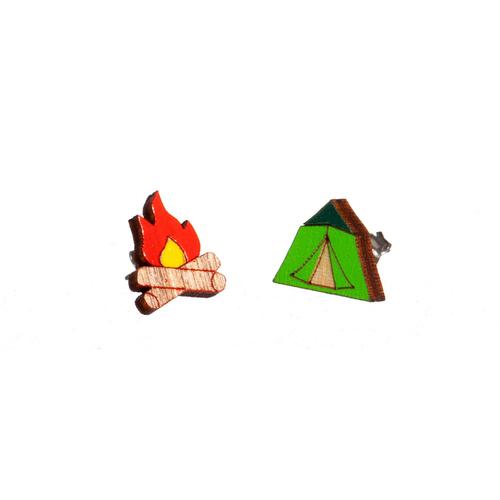 Camping Earrings