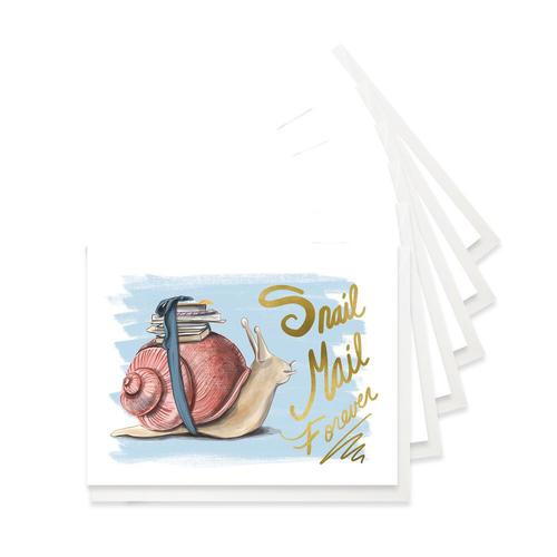 Greeting Card Set: Snail Mail Forever