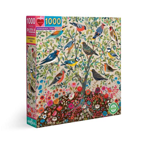Jigsaw Puzzle: Songbirds Tree