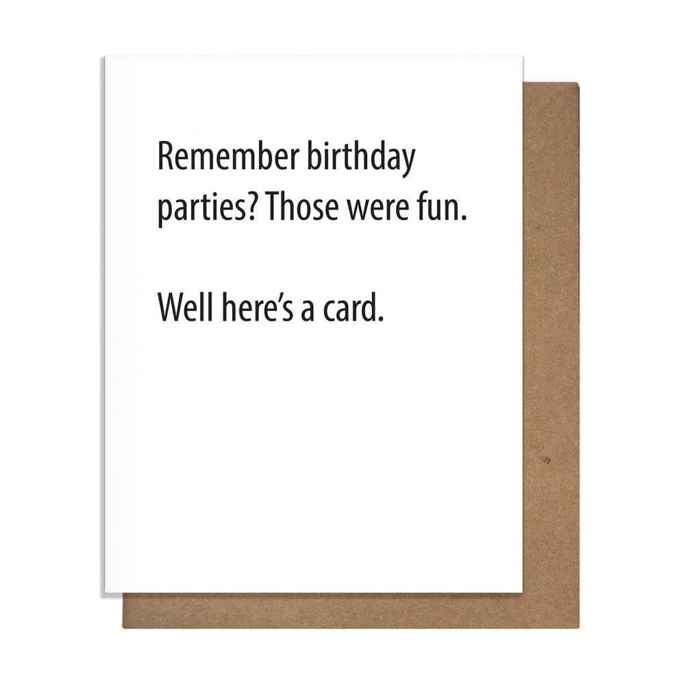  Greeting Card : Remember Birthdays