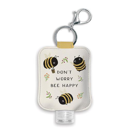 Hand Sanitizer Pouch: Bee Happy