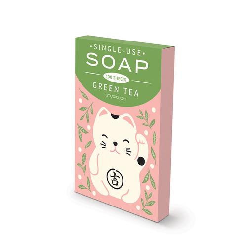 Single-Use Soap Sheets: Lucky Cat