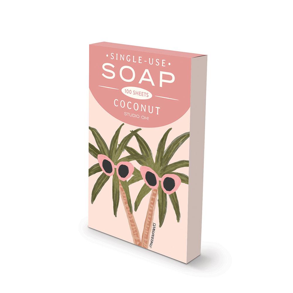  Single- Use Soap Sheets : Sunny Palms