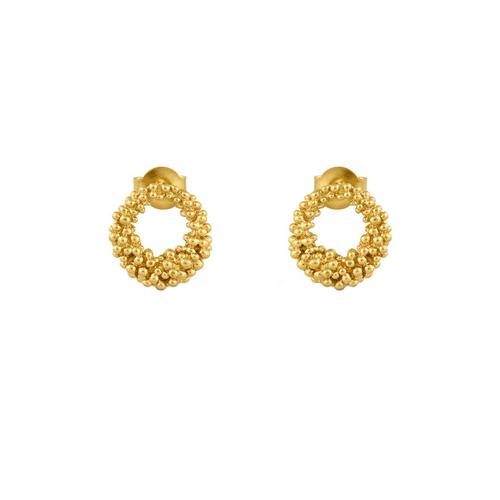 Stardust Earrings: Small/Gold