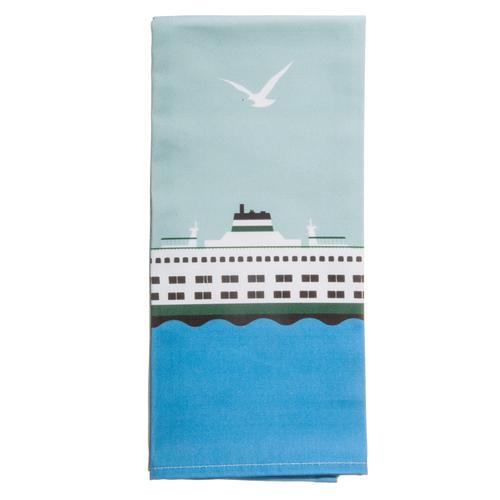 Washington State Kitchen Towel: Washington State Ferry