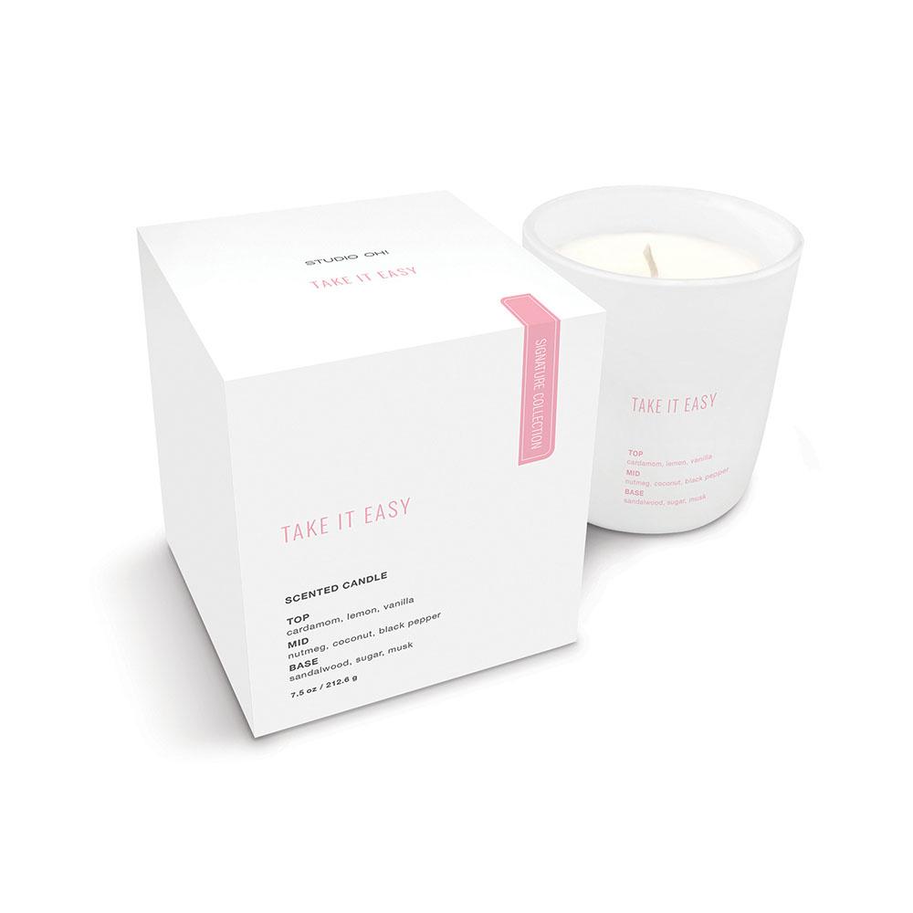  Signature Collection Scented Candle : Take It Easy