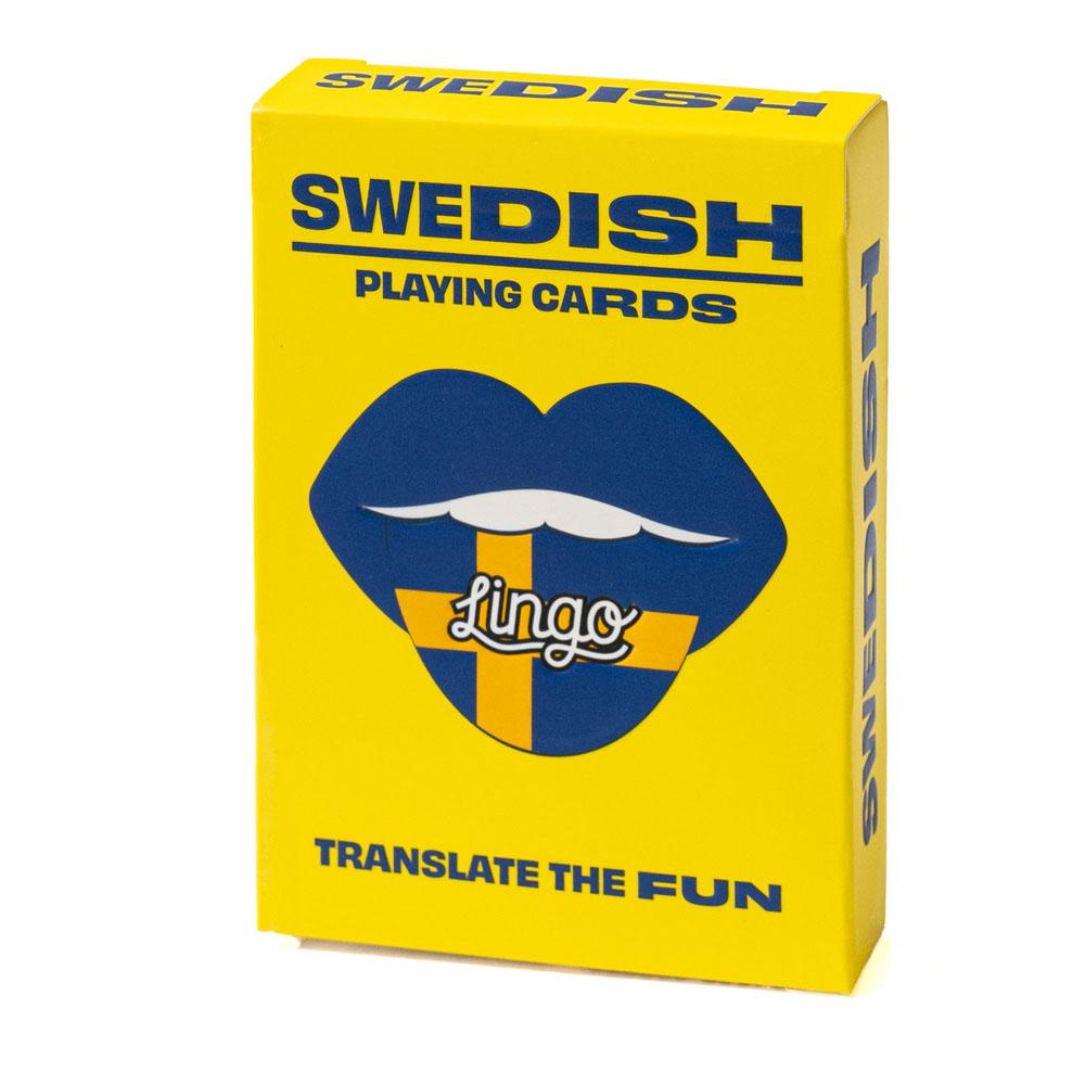  Lingo Playing Cards : Swedish