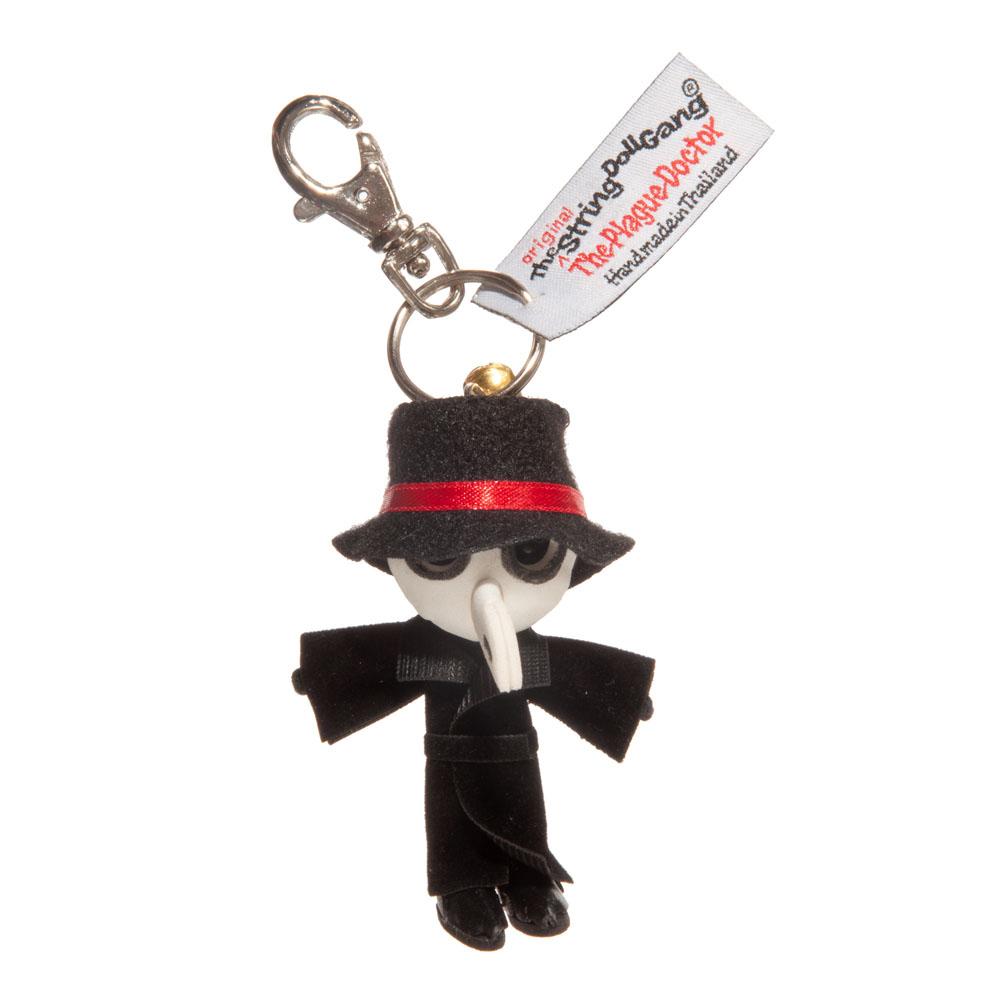  String Doll Keychain : Plague Doctor