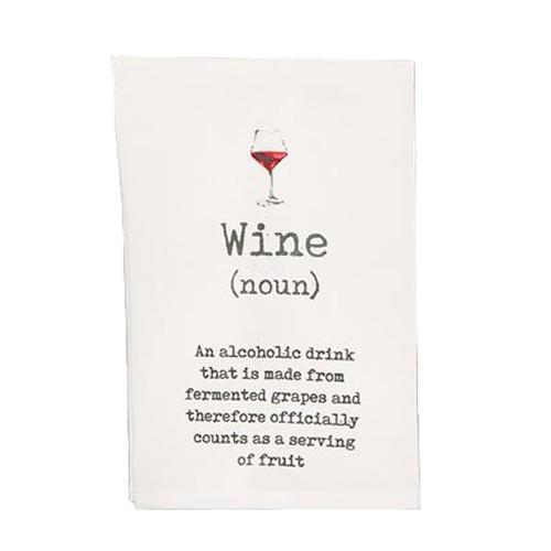Towel: Wine Definition