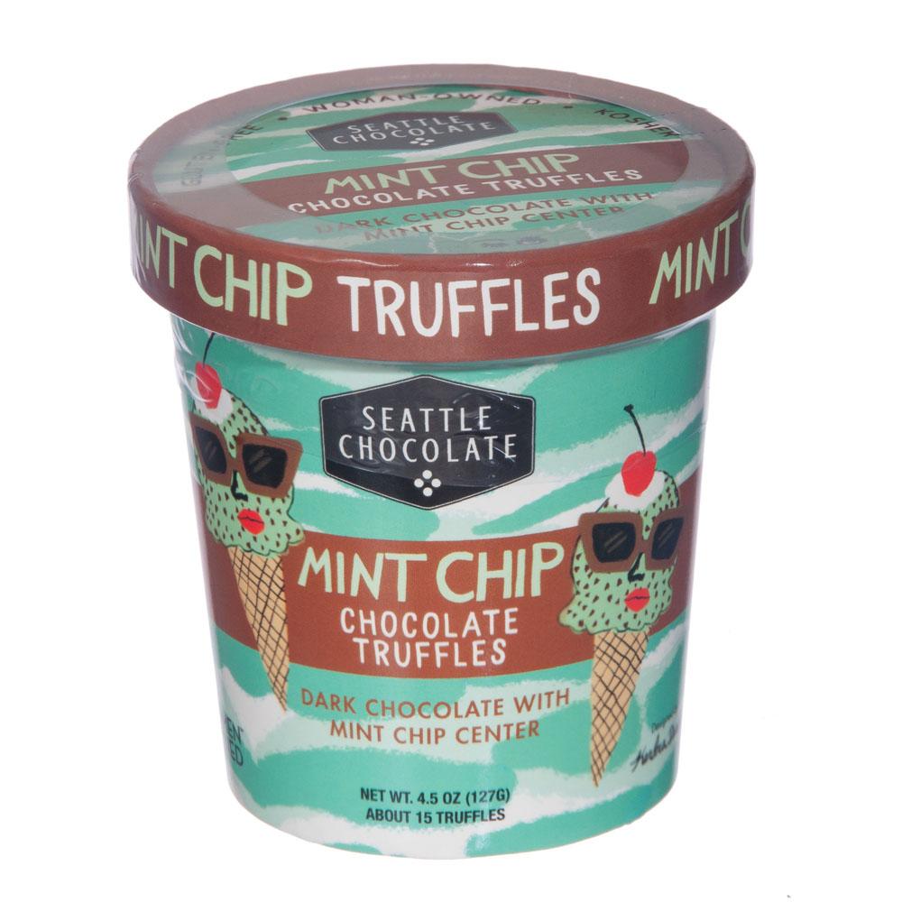  Chocolate Truffles : Mint Chip