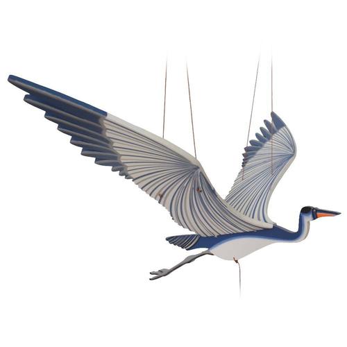 Flying Bird Mobile: Blue Heron