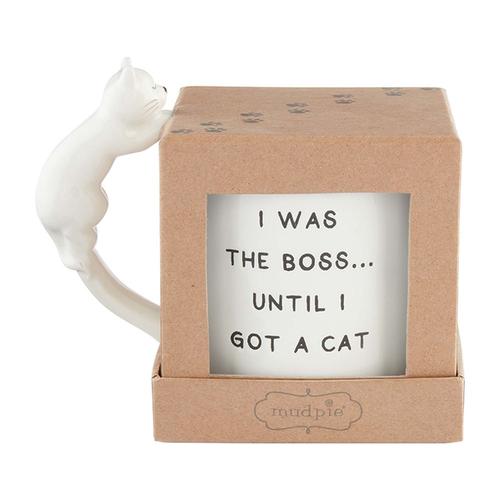 Mug: I Was The Boss Cat