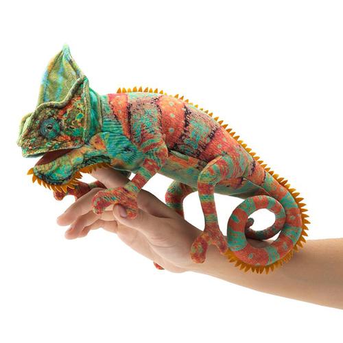 Hand Puppet: Small Chameleon