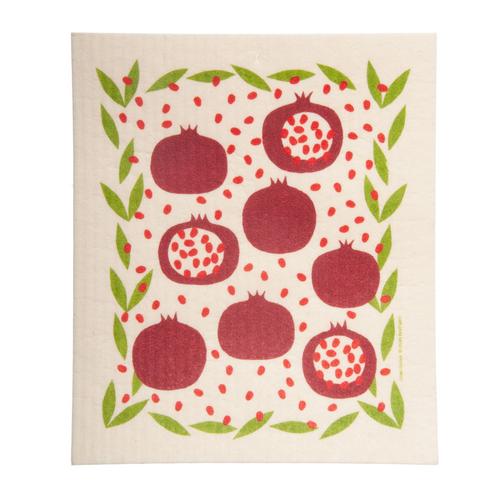 Swedish Dish Towel: Pomegranate