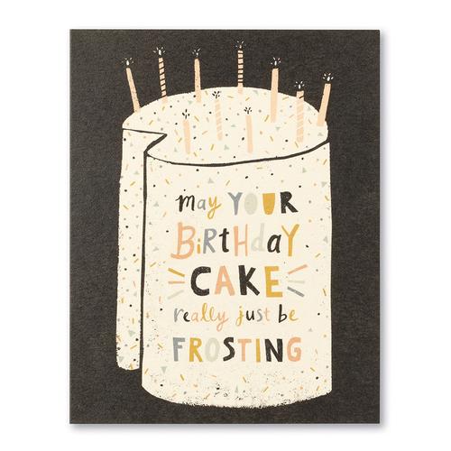 Birthday Card: Just Be Frosting