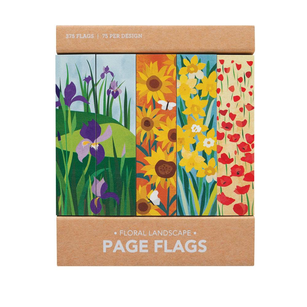  Page Flags : Floral Landscape