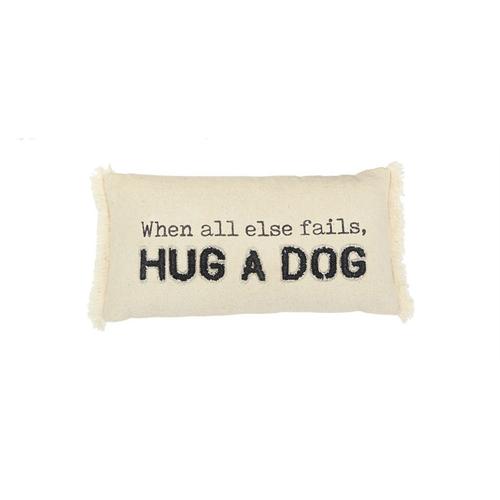 Pillow: Hug a Dog