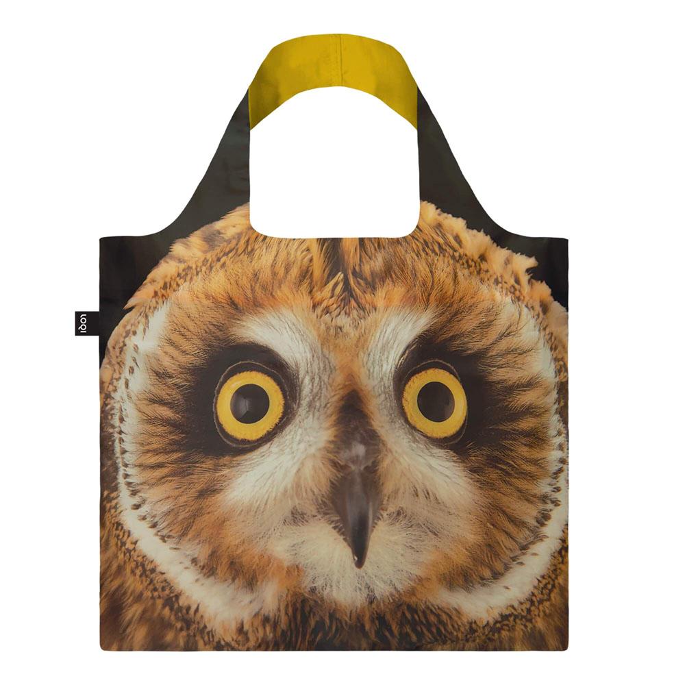  Zip Pocket Shopper : Photo Ark Short- Eared Owl