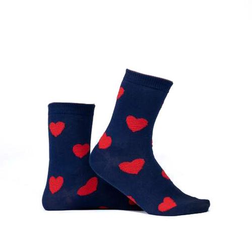 Crew Socks: Sweet Hearts Fuzzy