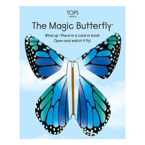 Flying Magic Rainbow Butterfly: Blue