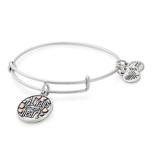 Expandable Bangle: Always in My Heart/Silver