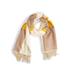  Stripes & More Reversible Scarf : Ivory