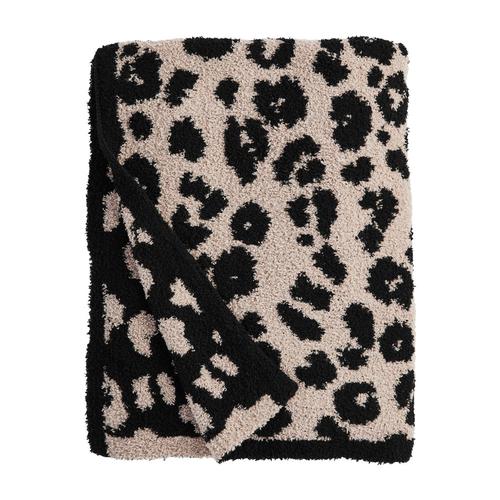 Leopard Blanket: Tan