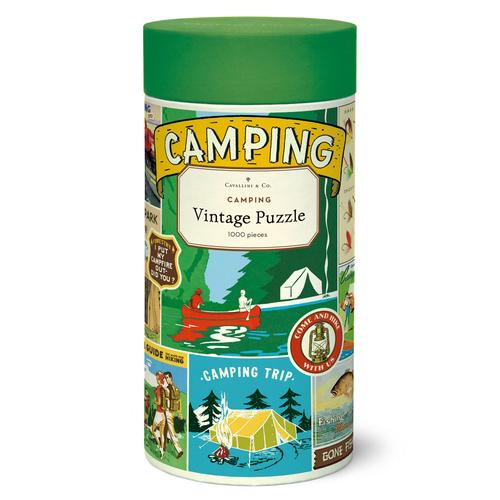 Vintage Puzzle: Camping