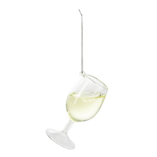 Cheer-Donnay! Wine Glass Ornament