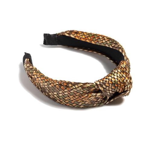 Knotted Woven Headband: Multi