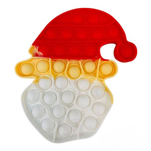 Pop Bubble Fidget Toy: Santa