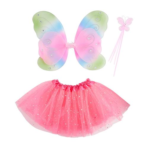 Fairy Dress Up Set: Hot Pink