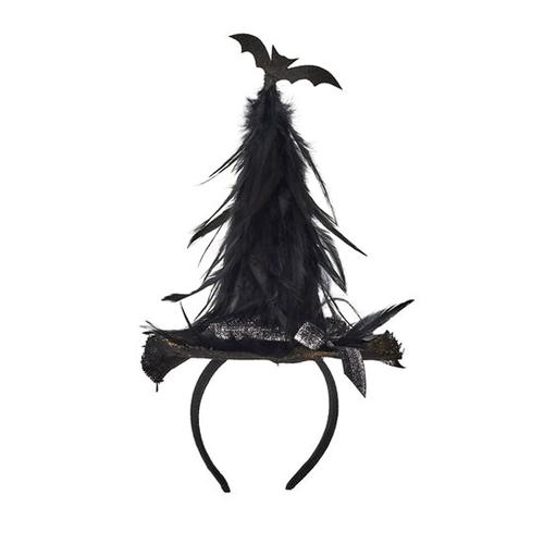 Feathered Bat Headband
