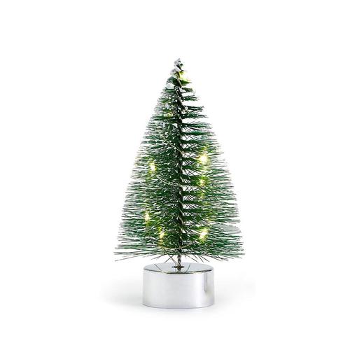 Mini Light-up Christmas Tree: Green