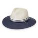  Kristy Hat : Ivory/Navy