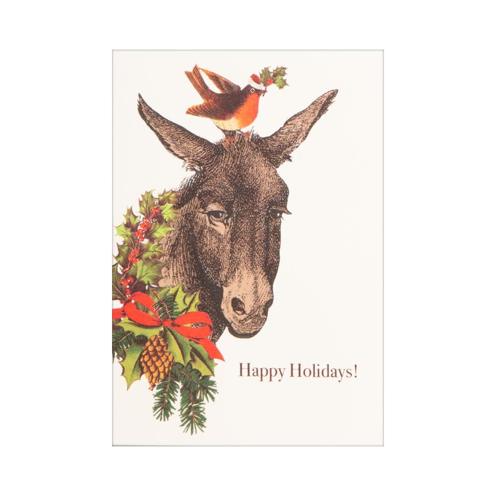  Holiday Mini Card : Donkey
