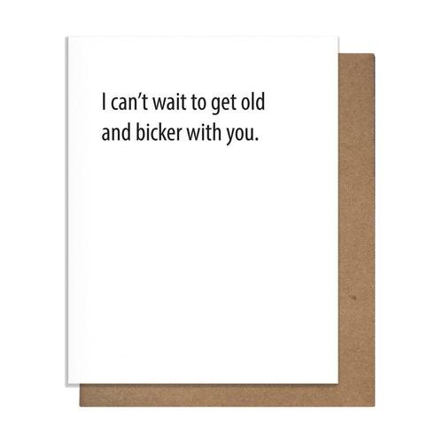 Greeting Card: Bicker