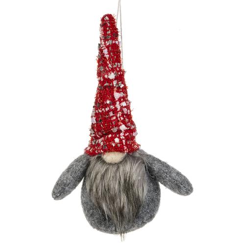 Gnome Ornament: Red