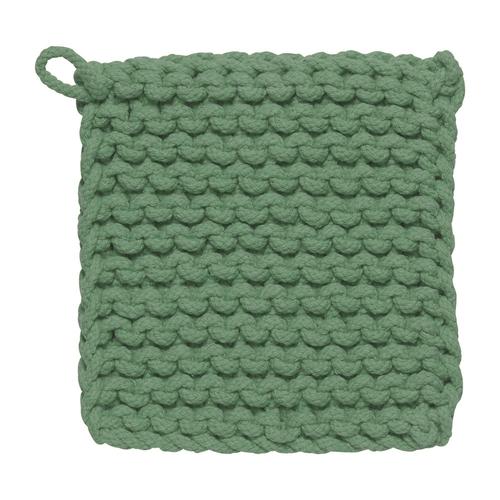 Knit Potholder: Jade