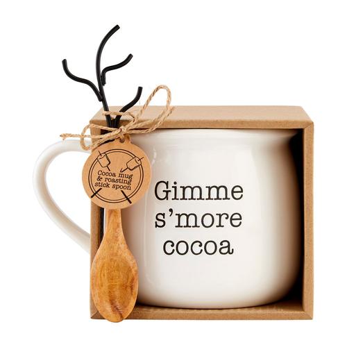 Hot Chocolate Mug Set: Gimme S'more Cocoa