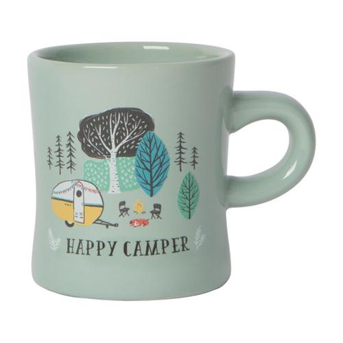 Diner Mug: Happy Camper