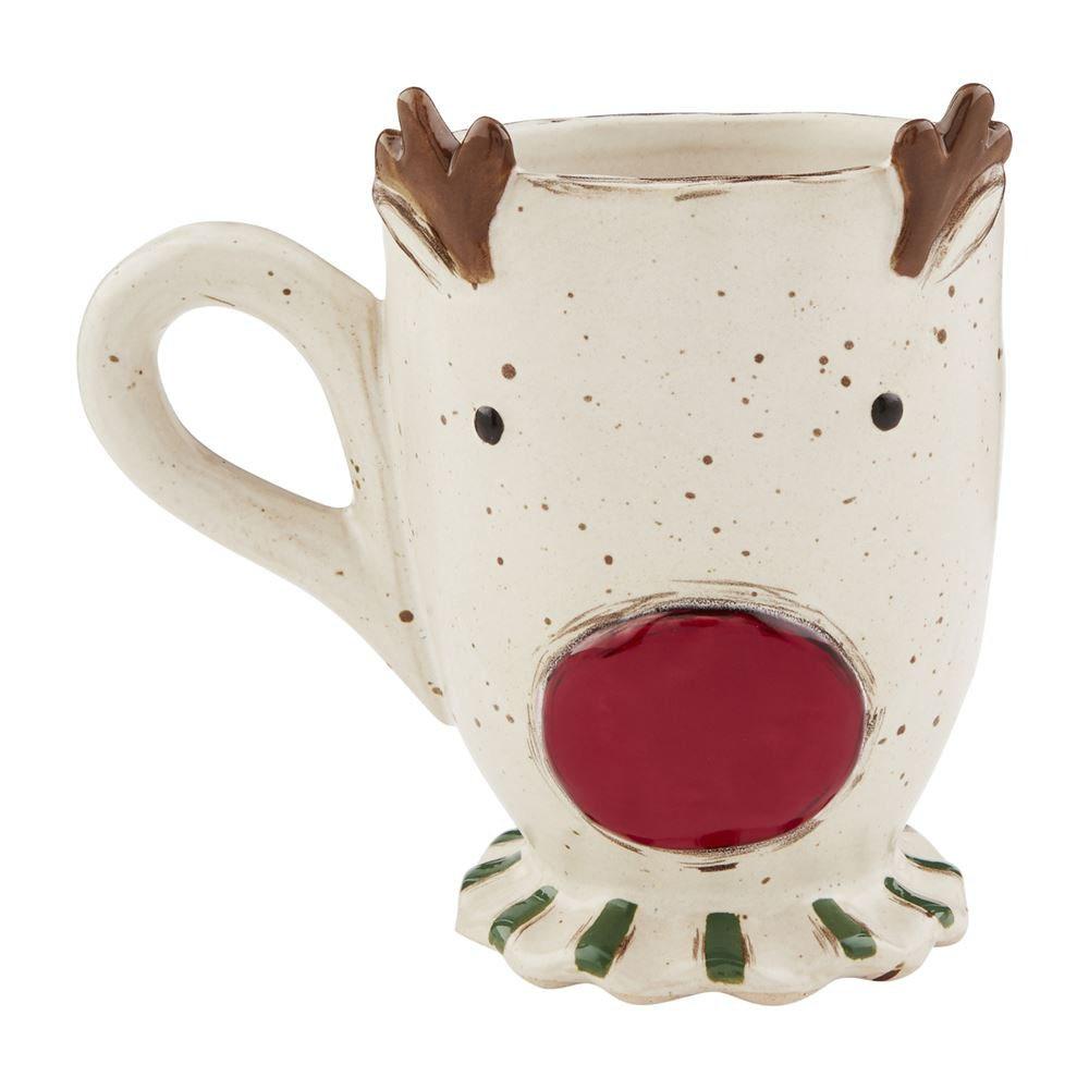 Fireworks Gallery | MUD PIE Farm Christmas Mug: Reindeer