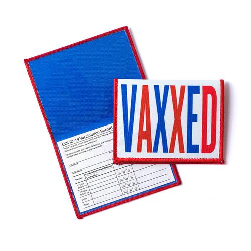 Vaccine Card Case: Vaxxed