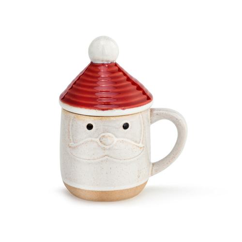 Snow Day Mug: Santa w/Lid