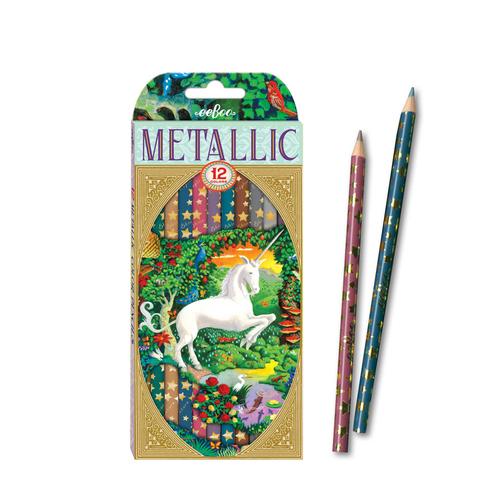 Colored Pencil Set: Unicorn/Metallic